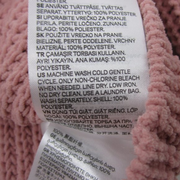 H&M Chunky Pink Sweater size EUC - Picture 5 of 9